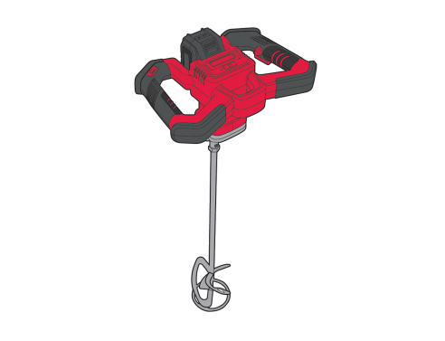 Миксер строительный аккумуляторный Vitals Master AEm 1814 BL SmartLine+