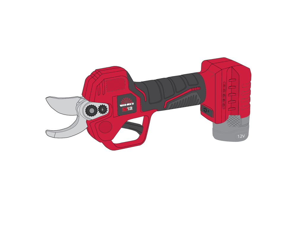 Секатор аккумуляторный Vitals Master AG 1225c BL