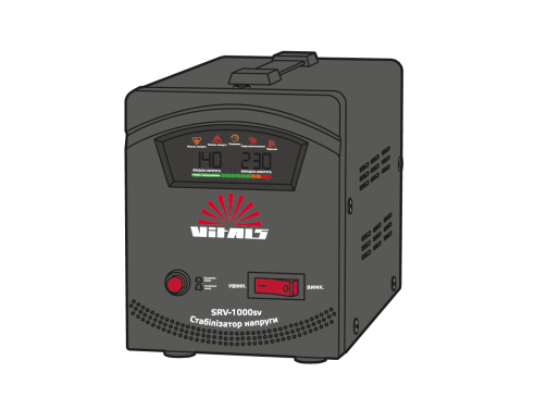 Стабилизатор напряжения Vitals SRV-1000sv