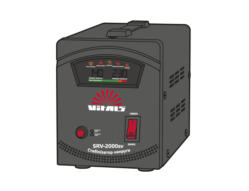 Стабилизатор напряжения Vitals SRV-2000sv