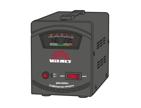 Стабилизатор напряжения Vitals SRV-500sv