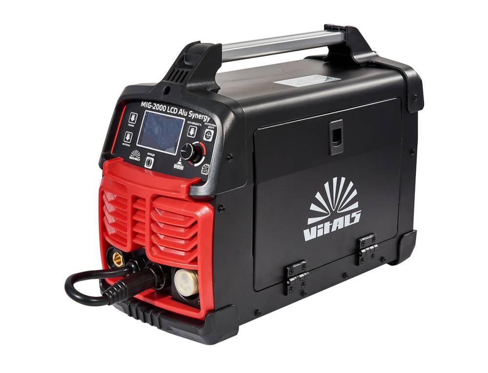 Зварювальний апарат Vitals Professional MIG 2000 LCD Alu Synergy