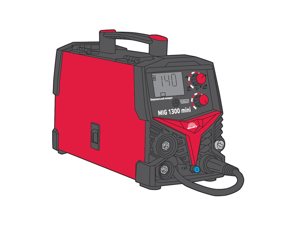 Сварочный аппарат Vitals MIG 1300 mini