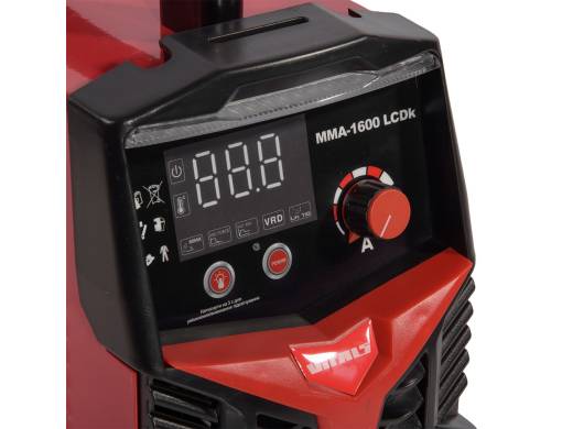Зварювальний апарат Vitals MMA-1600 LCDk