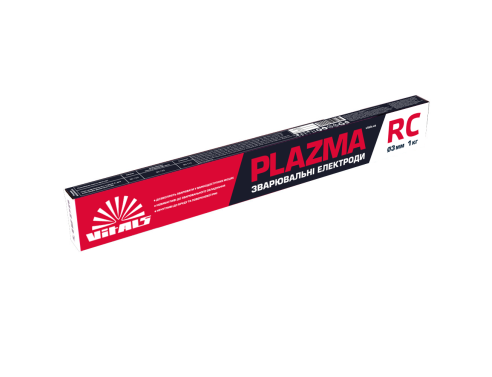 Електроди зварювальні Vitals Plazma РЦ d 3мм, X 1кг