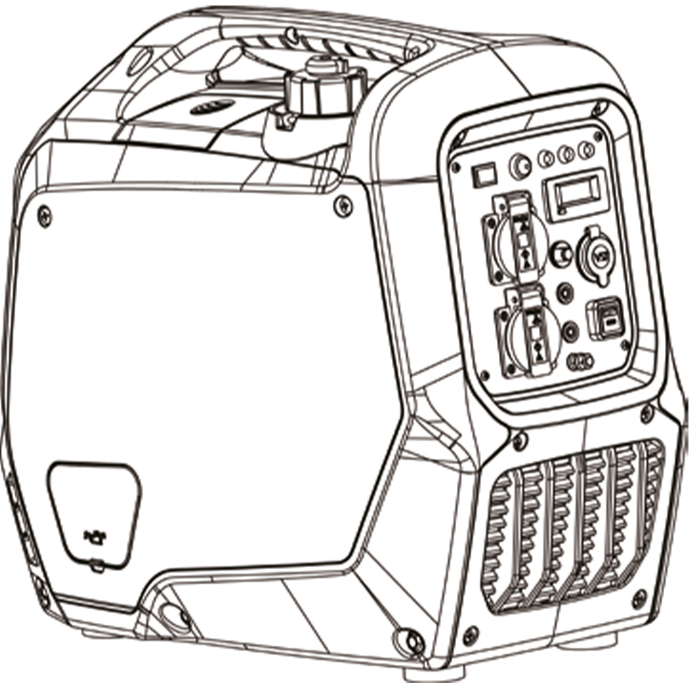 Генератор бензиновый инверторный  Vitals IG 3.0bs