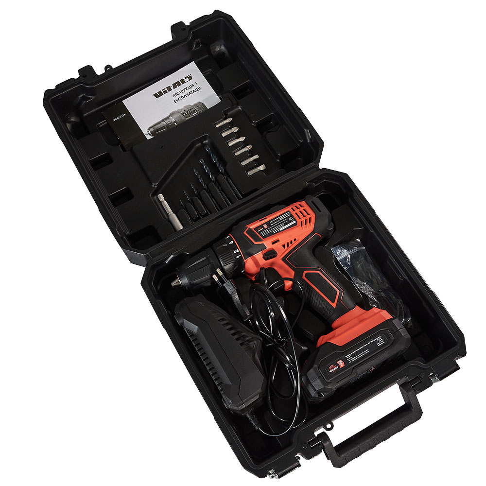 Аккумуляторная дрель-шуруповерт Vitals Master AU 1825 Kit SmartLine+
