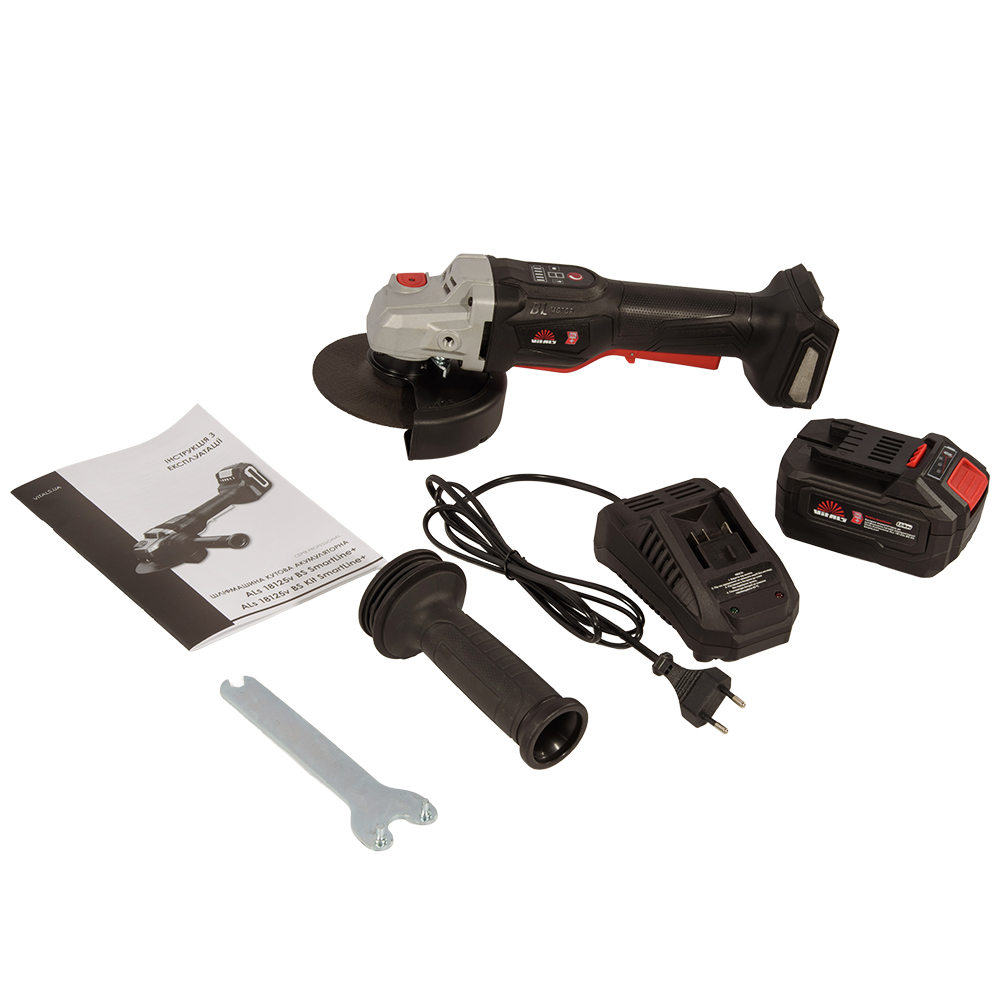 Аккумуляторная КШМ Vitals Professional ALs 18125v BS Kit SmartLine+