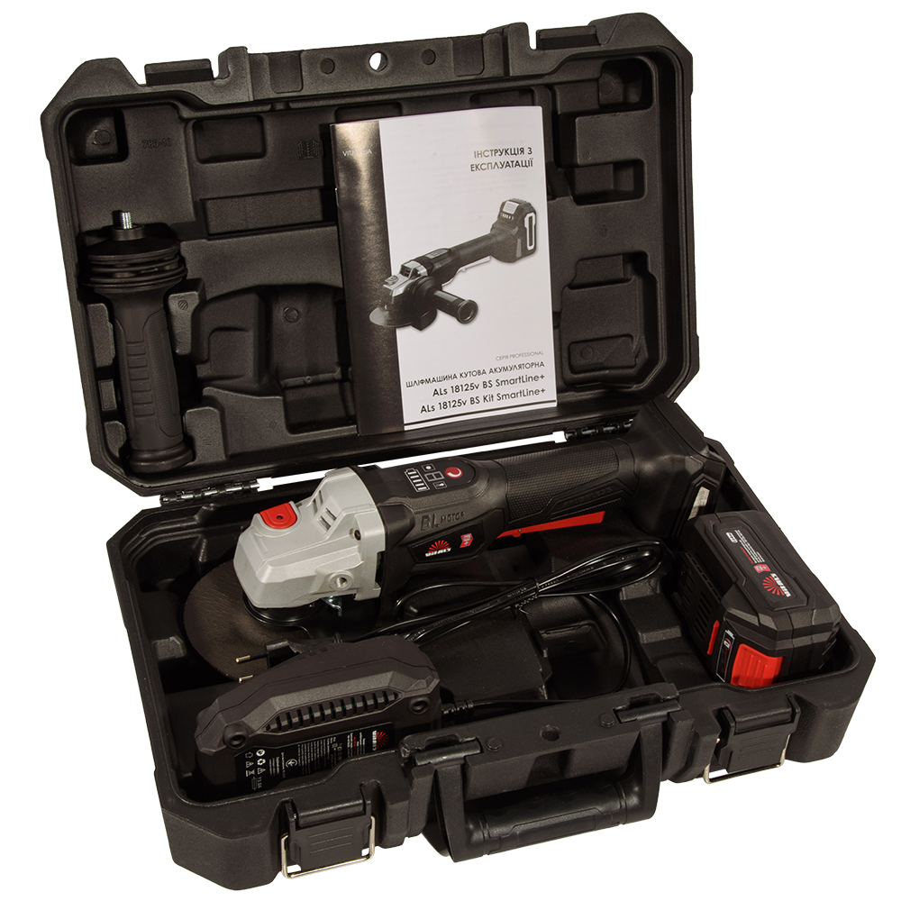 Аккумуляторная КШМ Vitals Professional ALs 18125v BS Kit SmartLine+