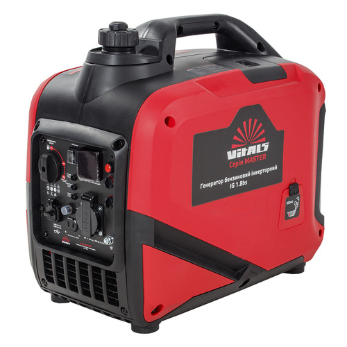Генератор бензиновий інверторний Vitals Master IG 1.8bs 