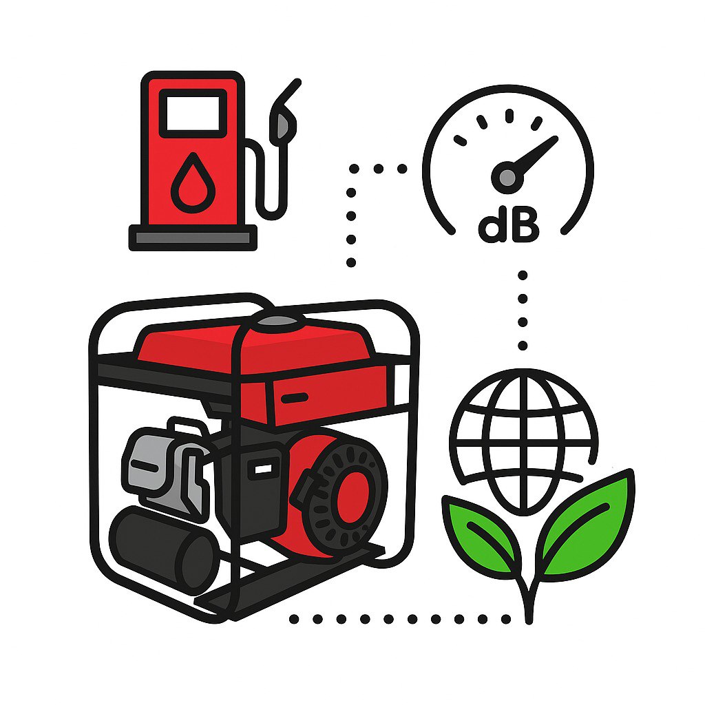 Генератор газ/бензин инверторный Vitals IG 3.5g