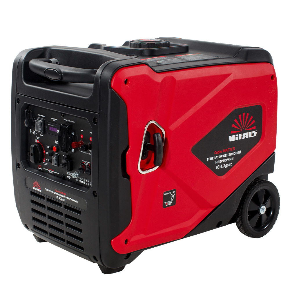 Генератор газ/бензин инверторный Vitals Master IG 4.2gset