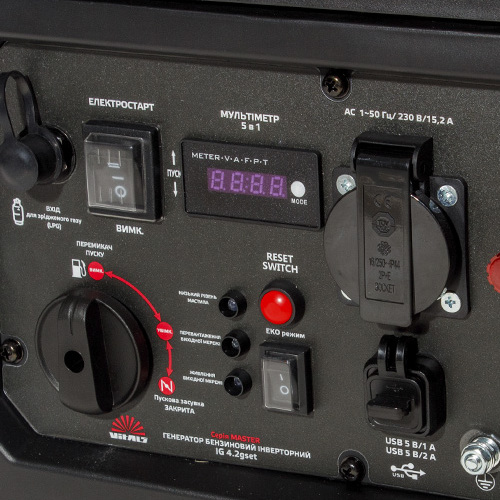 Генератор газ/бензин инверторный Vitals Master IG 4.2gset