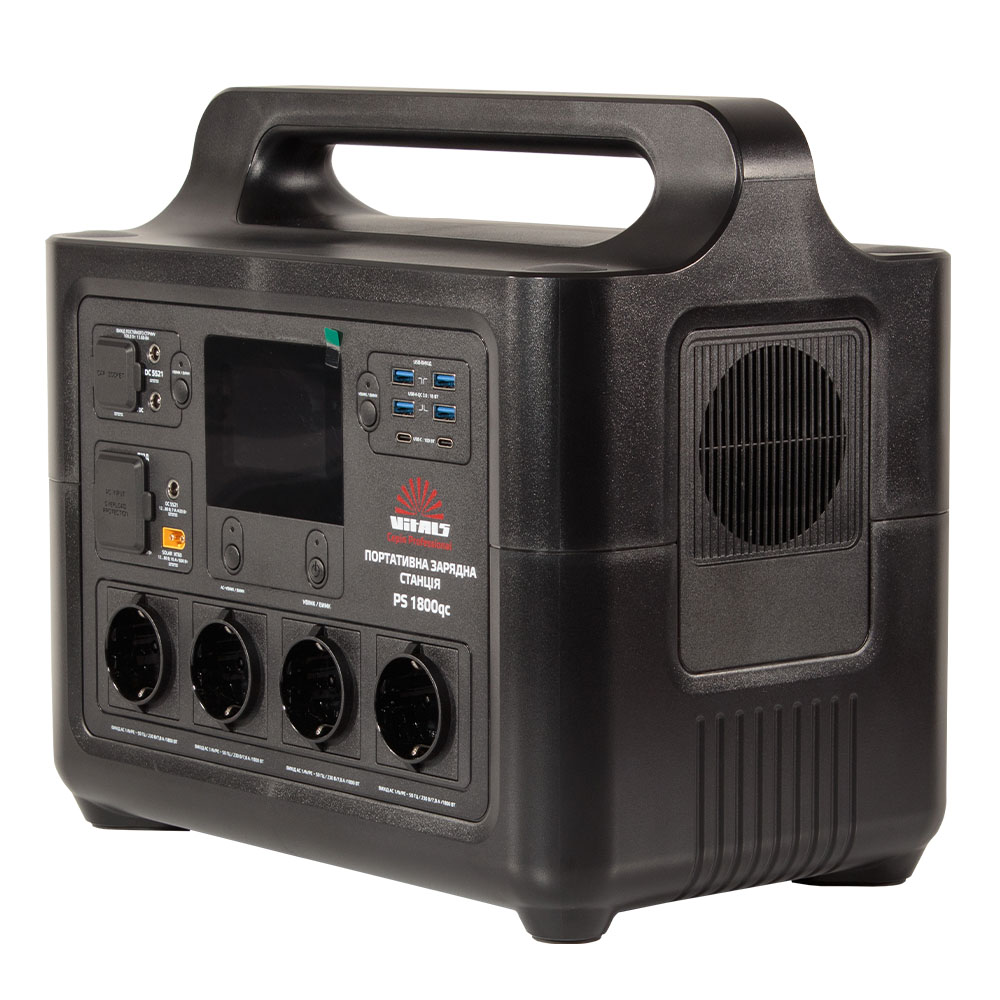 Портативна акумуляторна станція Vitals Professional PS 1800qc