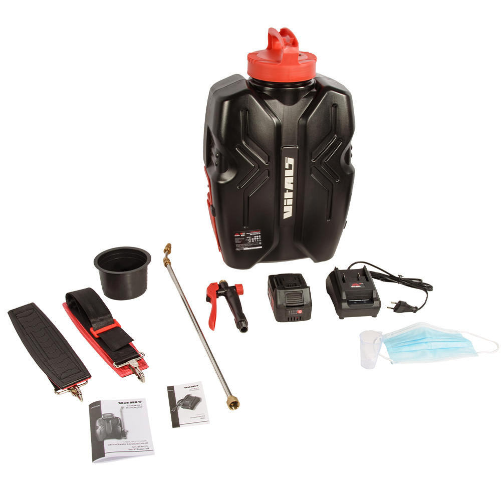 Обприскувач акумуляторний Vitals Professional Sm 312omb kit 